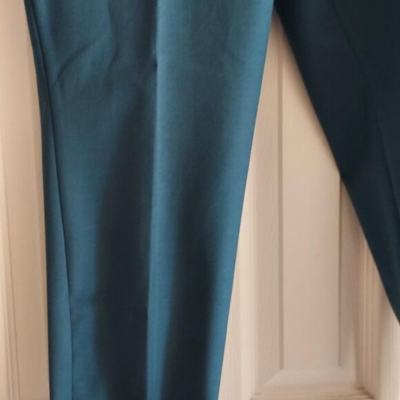 WHBM Comfort Stretch Classic Slim Ankle Pants Teal NEW - Picture 6 of 12